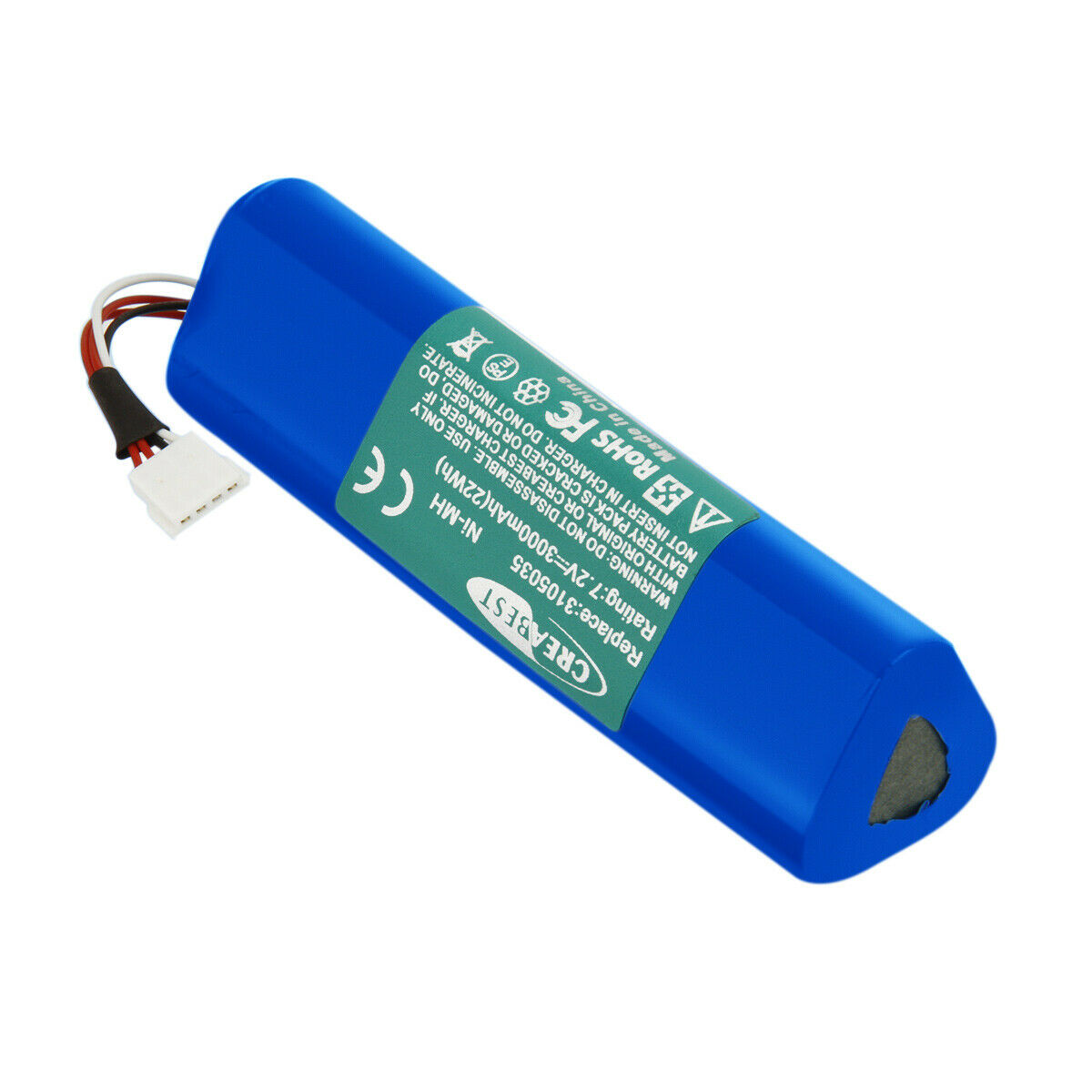 μπαταρία για 7.2V Fluke 3105035,Ti-25,Ti-10,Ti-20,Fluke Ti20-RBP,3000mAh,Ni-MH συμβιβάσιμος