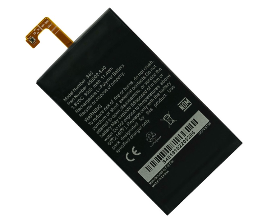 μπαταρία για CAT S40 1ICP4/57/99 3000mAh 458002-S40 3.8V,3000mAh συμβιβάσιμος - Πατήστε στην εικόνα για να κλείσει