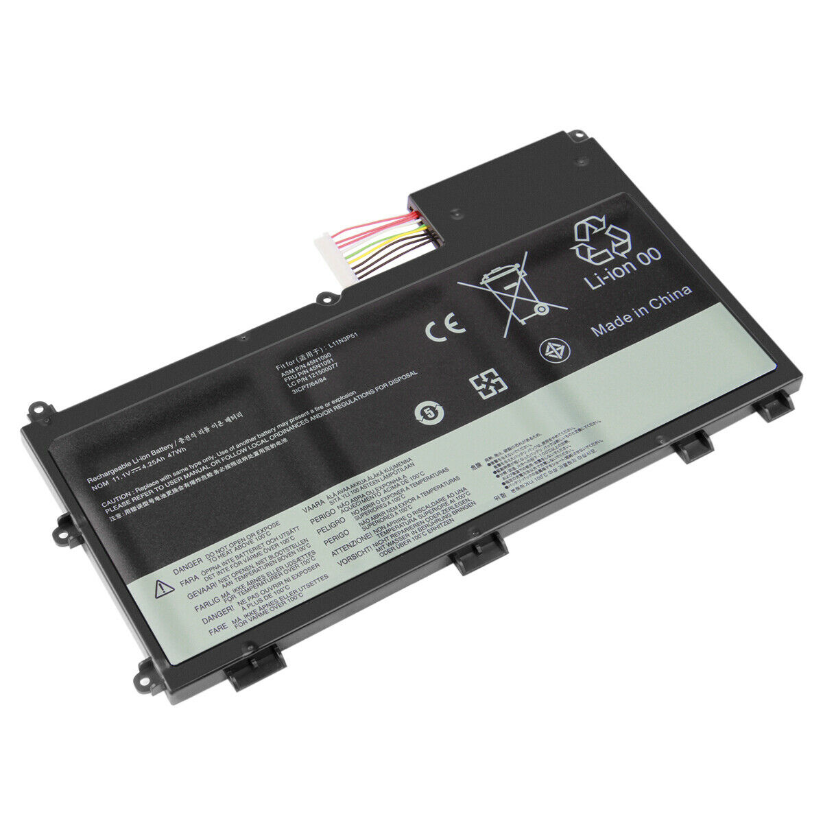 μπαταρία για 4250mAh Lenovo ThinkPad T430U Ultrabook L11S3P51 συμβιβάσιμος