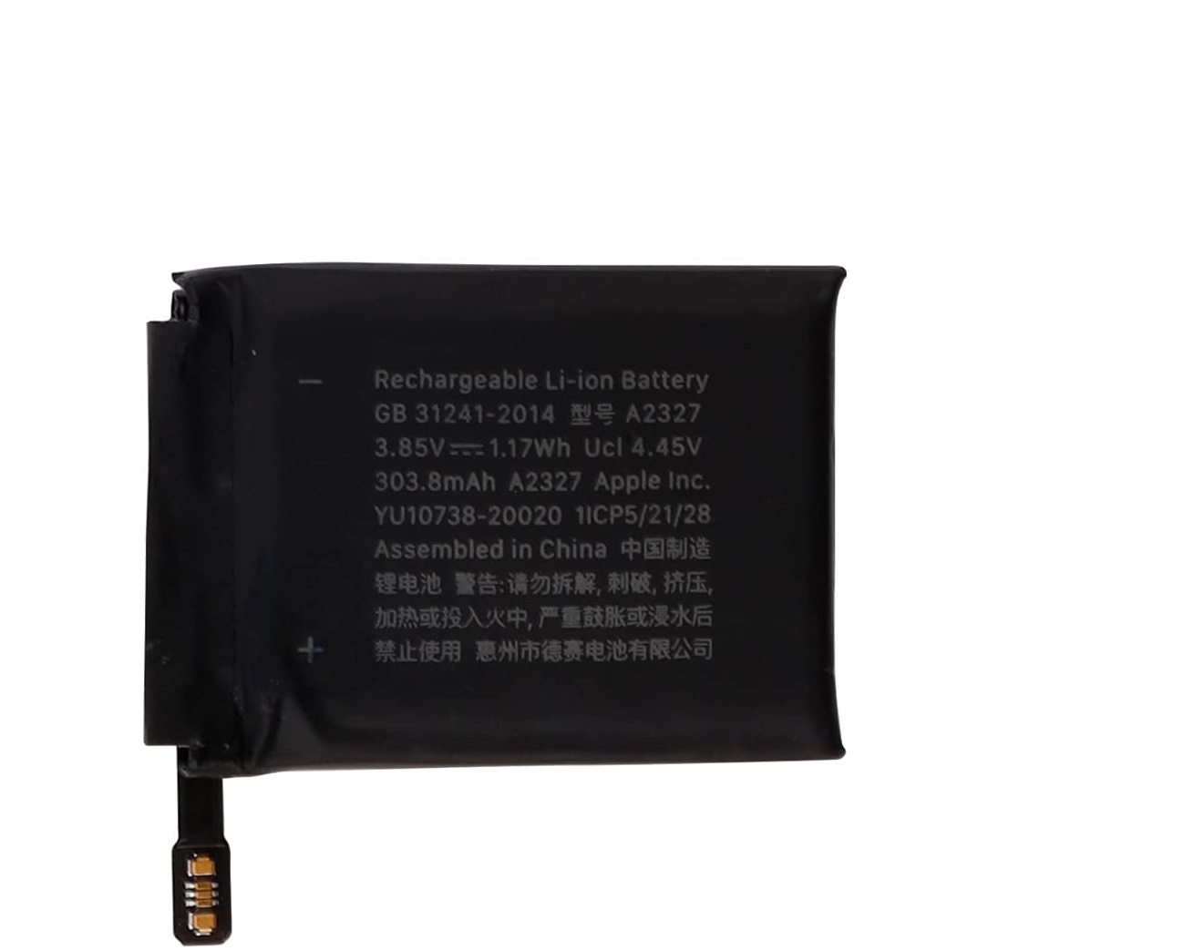 μπαταρία για iWatch Series 6 6th 44 mm Model A2292 A2294 A2376 A2327 συμβιβάσιμος