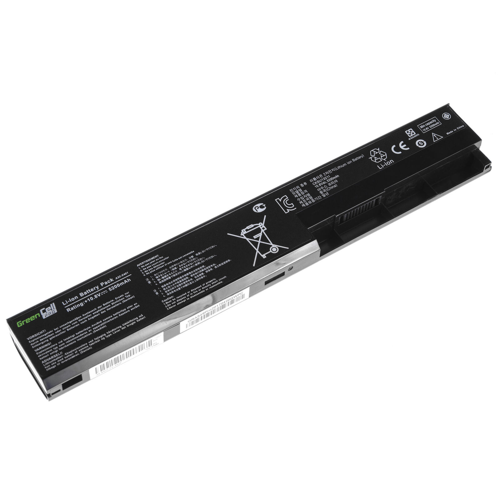 μπαταρία για ASUS A32-X401 A42-X401 X401A X401EB82A X401EC60U X401EI235A X401U (συμβιβάσιμος)