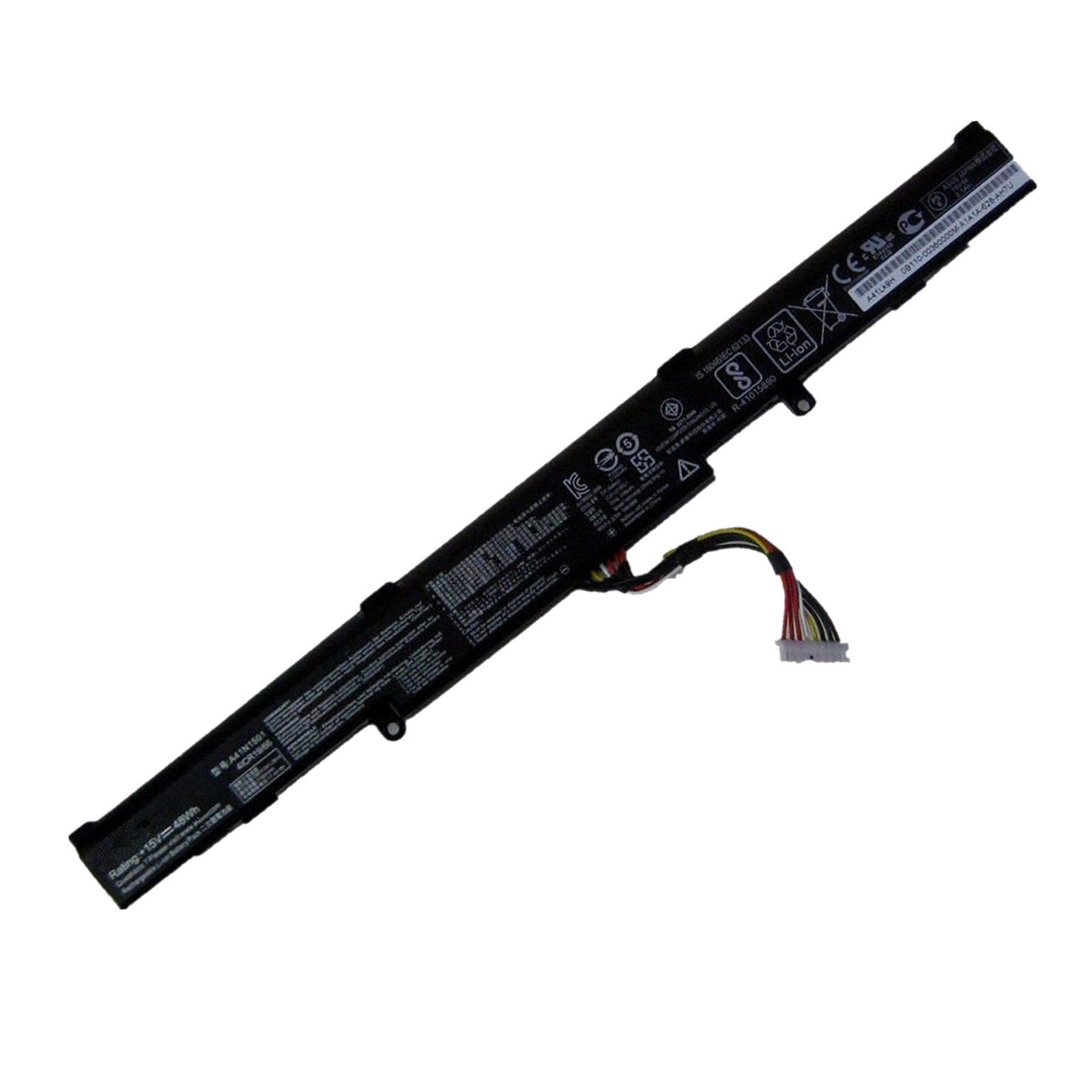 μπαταρία για 15V 3200mAh A41LK9H A41N1501 L41LK2H ASUS G752VW GL752JW N552V συμβιβάσιμος