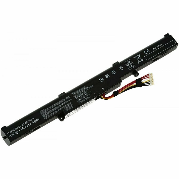 μπαταρία για A41N1611 ASUS ROG GL553 GL553VW GL553VD GL553VE GL753V FX53VD συμβιβάσιμος