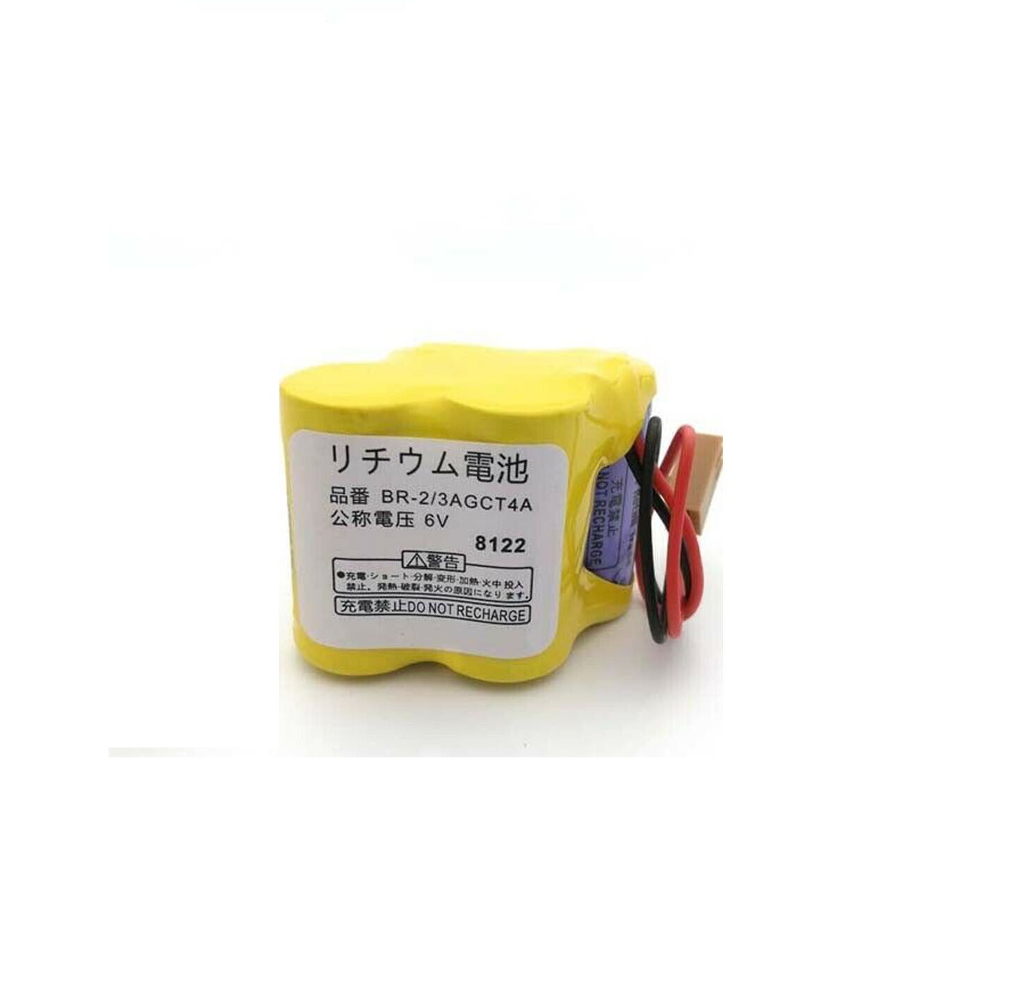 μπαταρία για BR-2/3AGCT4A 6V Fanuc A98L-0031-0025 CNC +Stecker συμβιβάσιμος - Πατήστε στην εικόνα για να κλείσει