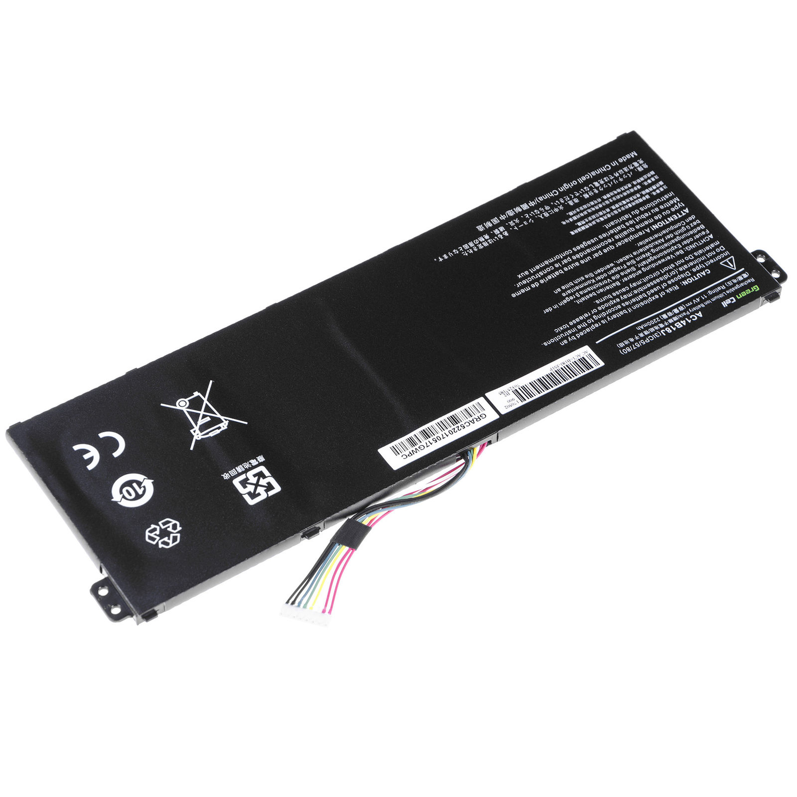 μπαταρία για AC14B18J Acer Aspire E3-111 E5-731 ES1-511 R3-131T R5-471T συμβιβάσιμος