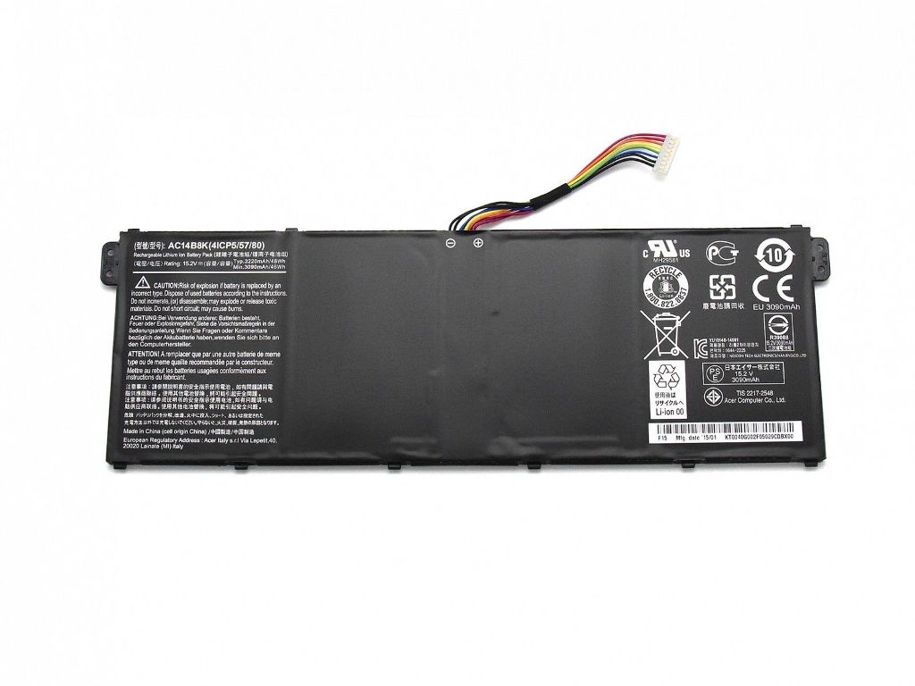 μπαταρία για Acer Chromebook 15 CB3-531 4ICP5/57/80 AC14B8K συμβιβάσιμος