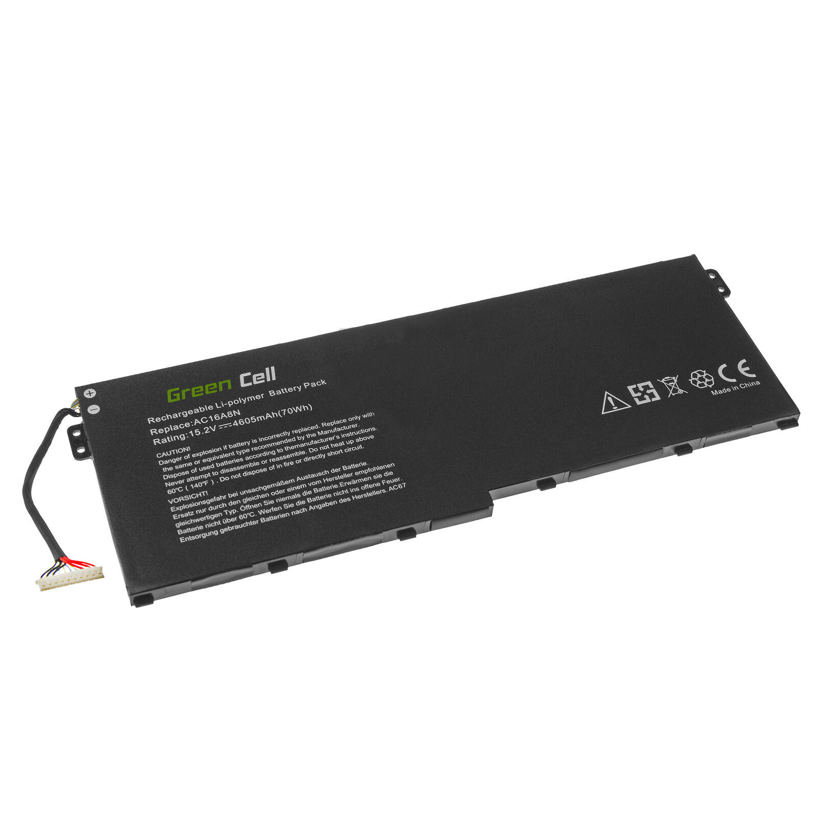 μπαταρία για 15.2V AC16A8N Acer Aspire V15 V17 Nitro BE VN7-593G VN7-793G συμβιβάσιμος