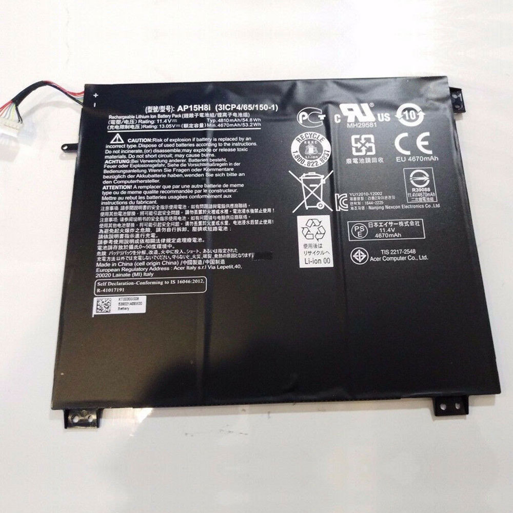 μπαταρία για Acer C1-X1-F30, AP15H8I, KT.0030G.008 συμβιβάσιμος