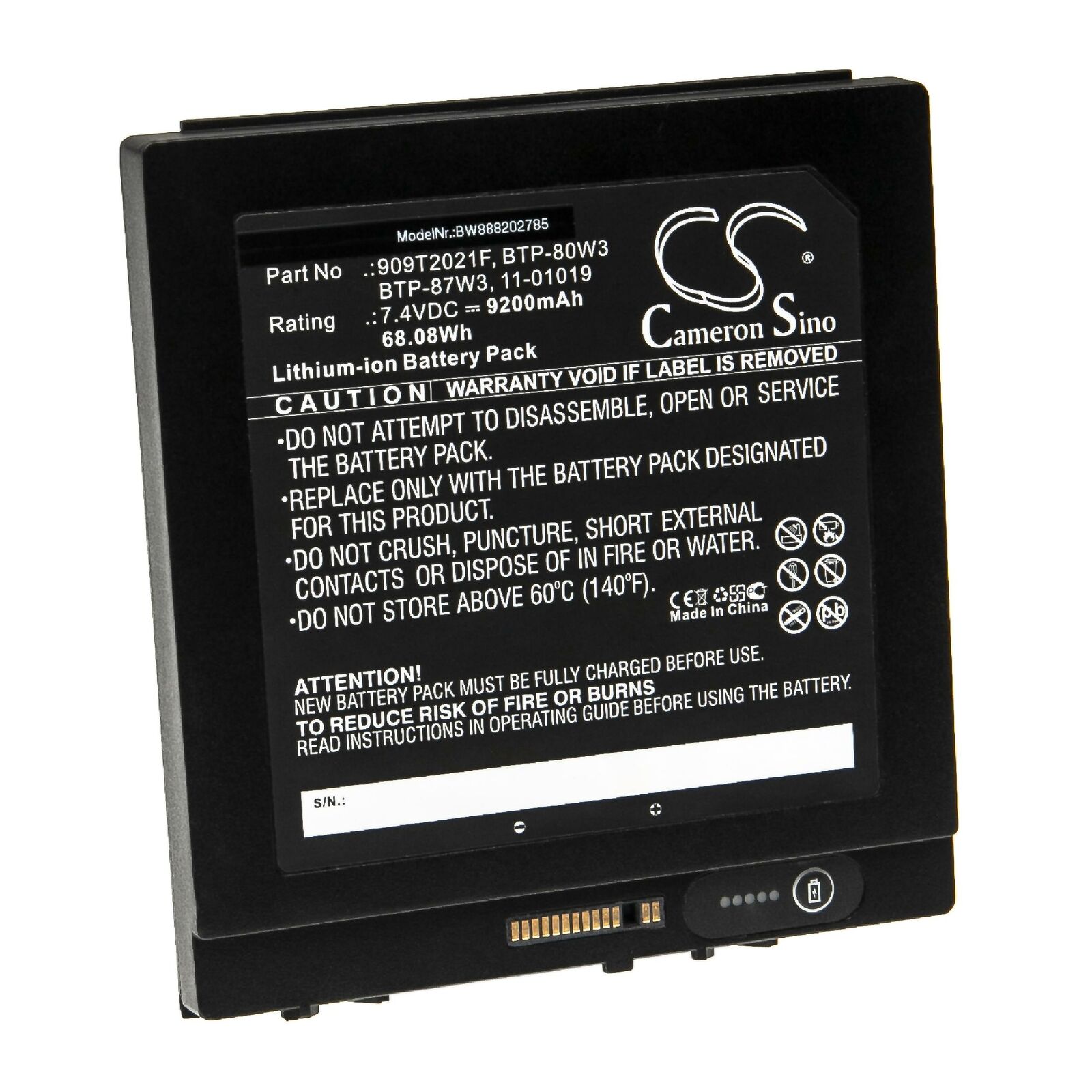 μπαταρία για 909T2021F Xplore iX104 Tablet PC Serie BTP-80W3 BTP-87W3 11-01019 συμβιβάσιμος