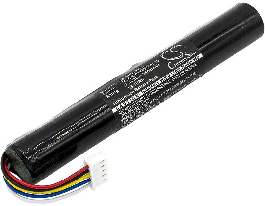 μπαταρία για 7.4V BANG OLUFSEN Beolit 15 J406/ICR18650NH-2S 3400mAh Li-ion συμβιβάσιμος - Πατήστε στην εικόνα για να κλείσει