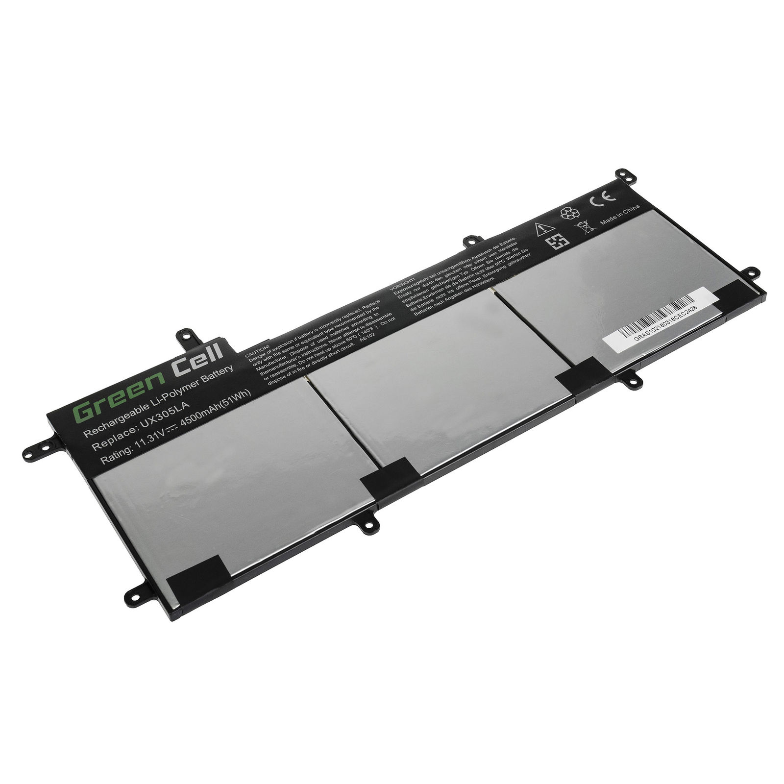 μπαταρία για 4500mAh Li-Po ASUS Zenbook UX305 UX305L UX305LA UX305UA C31N1428 συμβιβάσιμος - Πατήστε στην εικόνα για να κλείσει