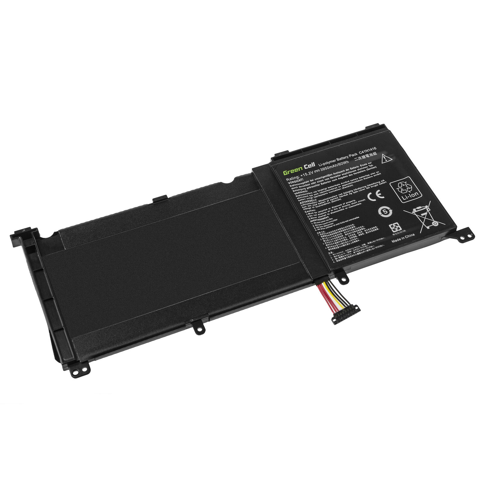 μπαταρία για C41N1416 Asus ZenBook Pro G501 G501J G501VW N501L UX501J 3950mAh συμβιβάσιμος