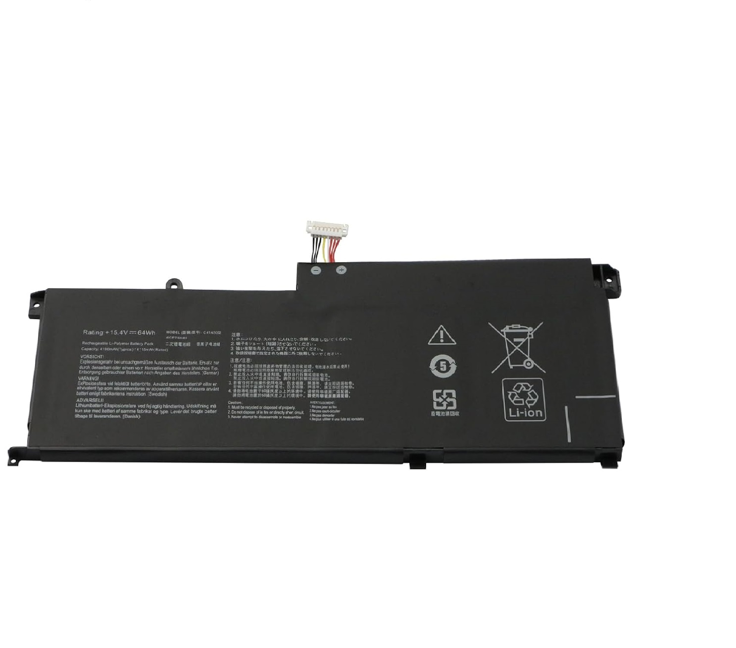 μπαταρία για Asus UM535QA UM535QE 15.4V 4050mAh 0B200-03770100 C41N2002 συμβιβάσιμος