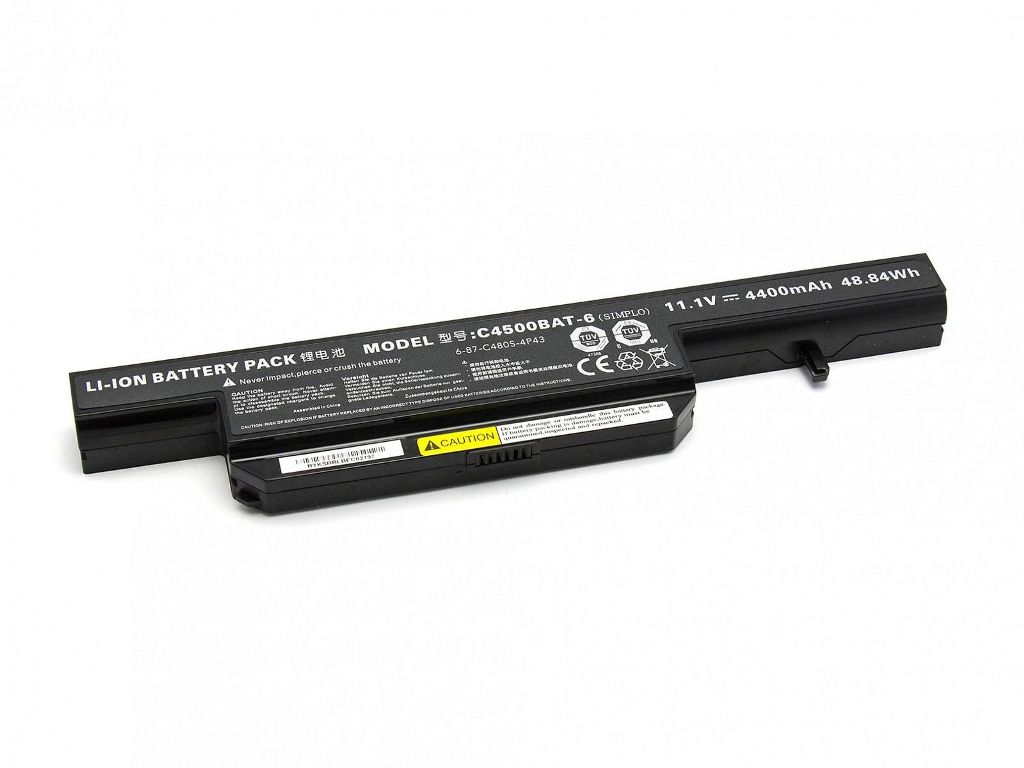 μπαταρία για C4500BAT-6 for Clevo & Hi-Grade& Pcspecialist Optimus&ChiliGREEN laptop(συμβιβάσιμος)