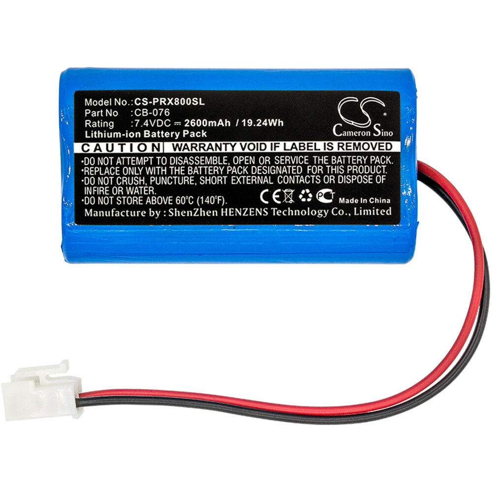 μπαταρία για 7,4V Li-Ion Promax 8 Premium CATV Analyser - CB-076 -2600mAh συμβιβάσιμος