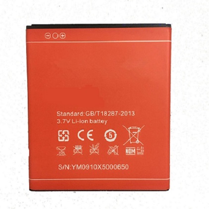 μπαταρία για Doogee X5/X5 Pro Red 3.7V 3100mAh συμβιβάσιμος