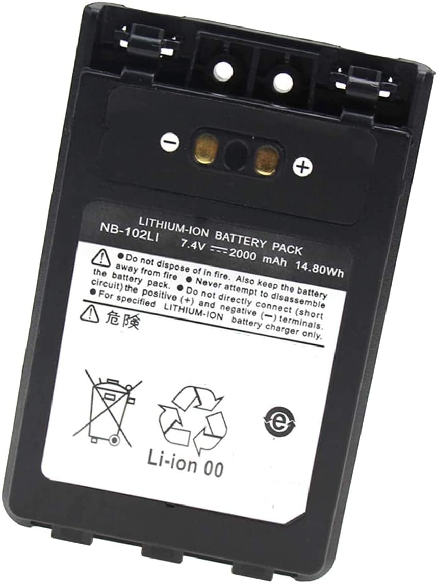 μπαταρία για 2000mah FNB-102LI YAESU VERTEX VX-8R VX-8E VX-8DR VX-8DE Radio συμβιβάσιμος