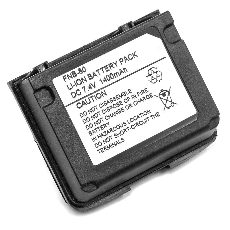 μπαταρία για Vertex Yaesu FNB-58Li,FNB-80,FNB-80Li 1400mAh 7,4V Li-Ion συμβιβάσιμος