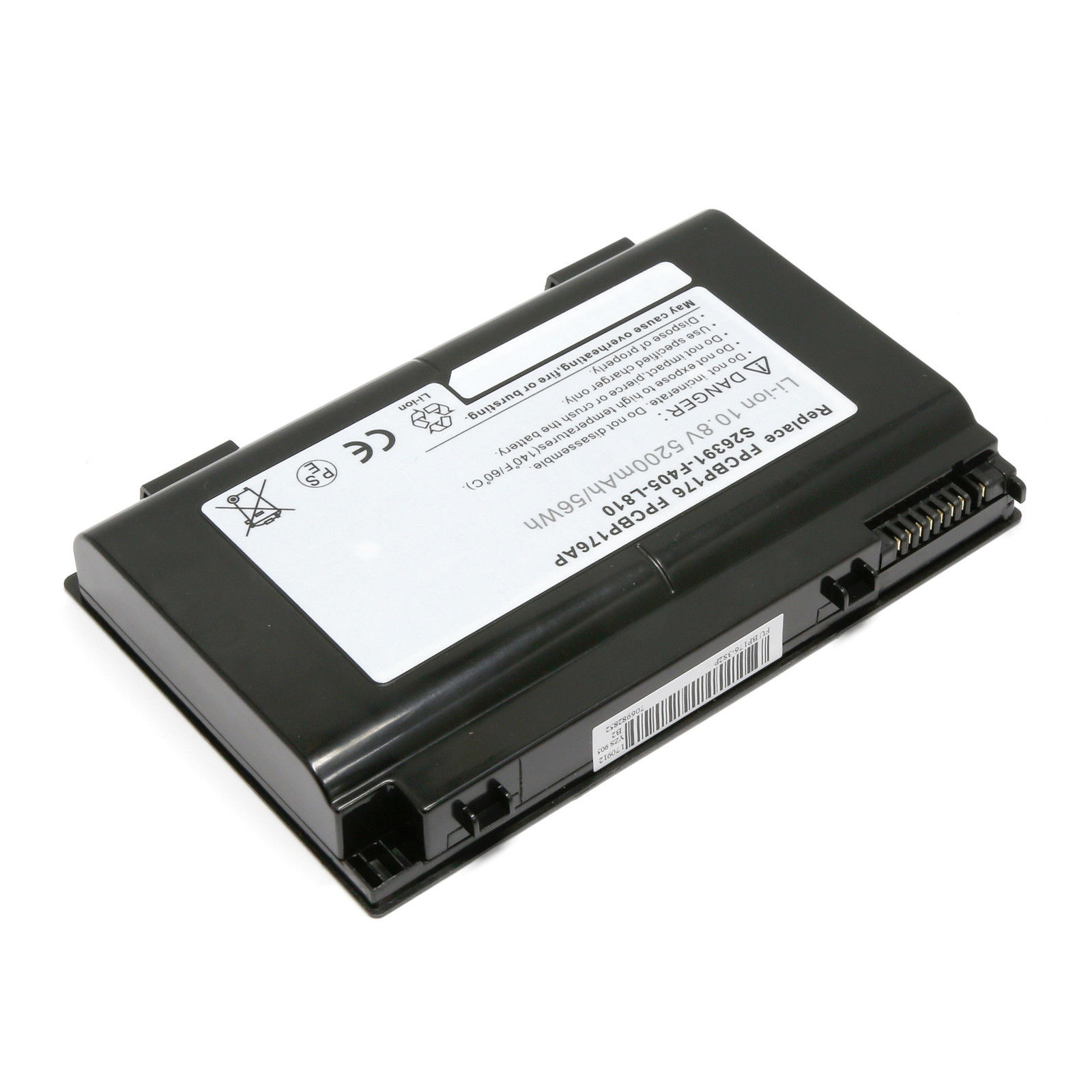 μπαταρία για Fujitsu Celsius H710 H910 H700 LifeBook A1220 AH550 A6210 N7010 A6230 συμβιβάσιμος - Πατήστε στην εικόνα για να κλείσει