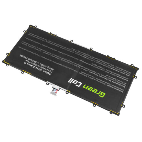 μπαταρία για Samsung Google Nexus 10 GT-P8110 P8110 8000mAh συμβιβάσιμος - Πατήστε στην εικόνα για να κλείσει