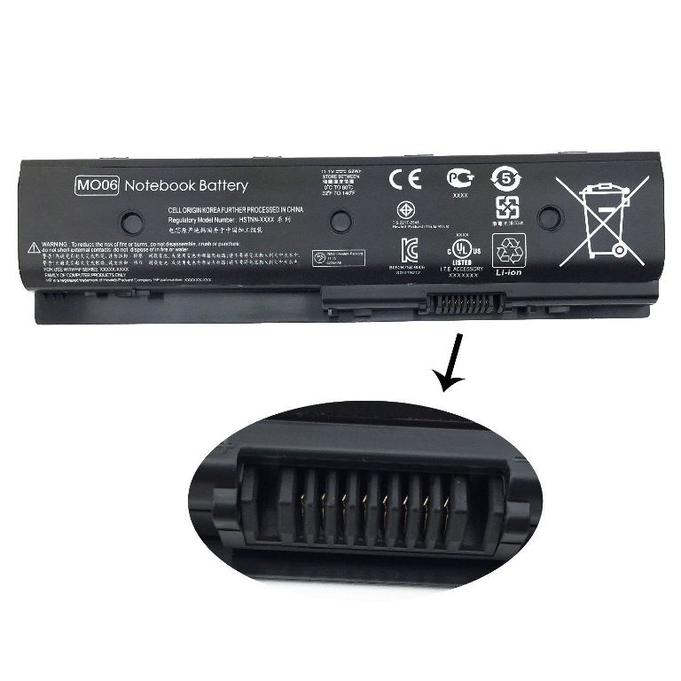 μπαταρία για HP Pavilion DV6-6B08TX DV6-6B09SA DV6-6B09SS DV6-6B09TX συμβιβάσιμος