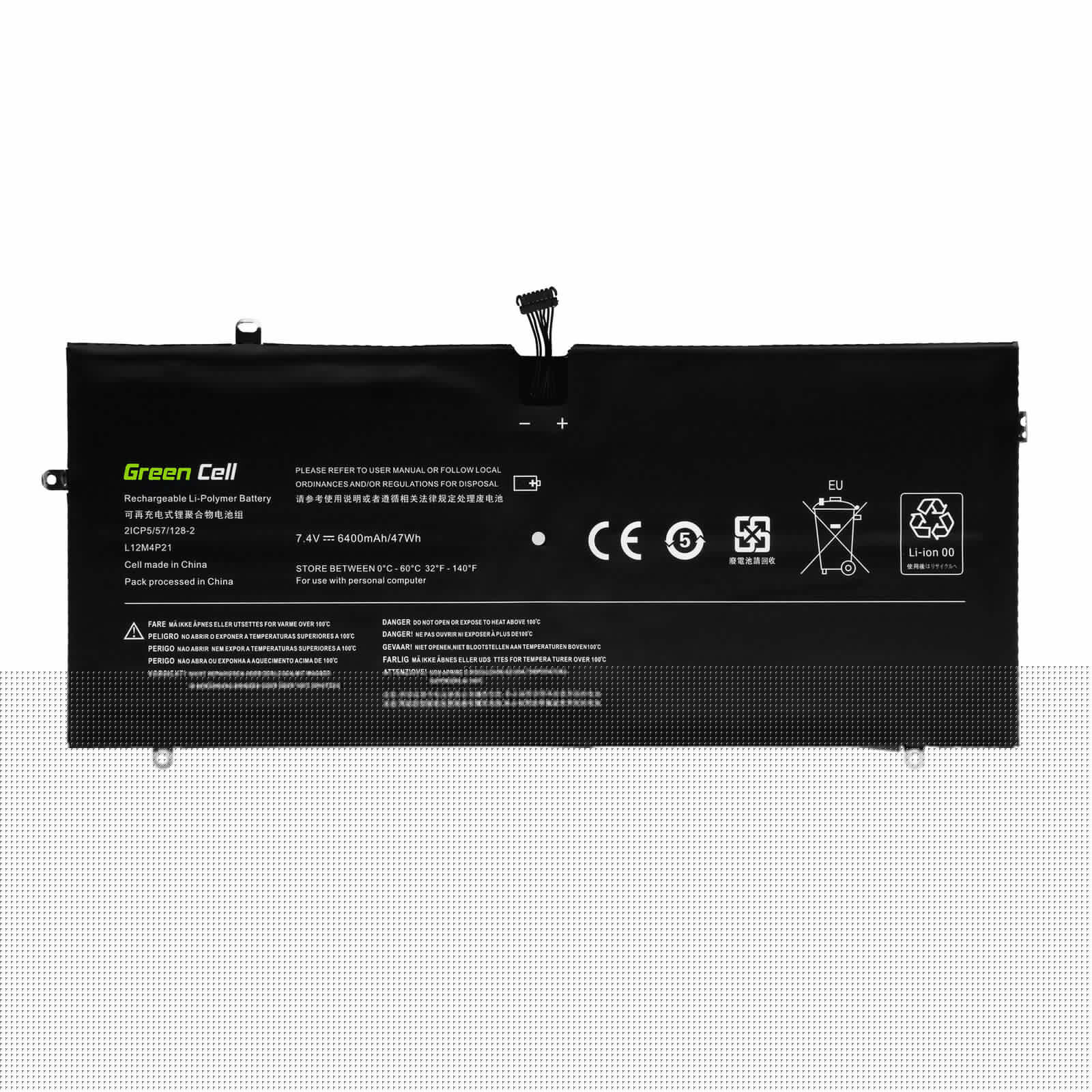 μπαταρία για L12M4P21 Yoga 2 Pro 13 Y50-70AS-ISE 21CP5/57/128-2 συμβιβάσιμος