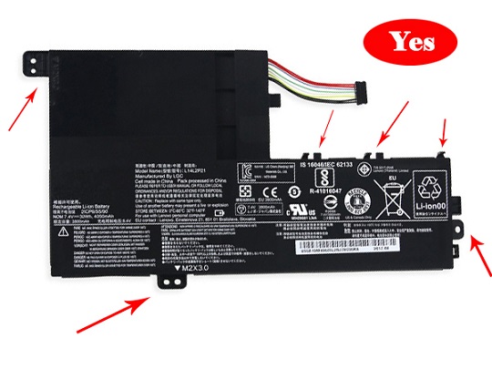 μπαταρία για L15C3PB1 Lenovo IdeaPad 320S-14IKB 320S-15ABR 320S-15AST 320S-15IKB συμβιβάσιμος - Πατήστε στην εικόνα για να κλείσει