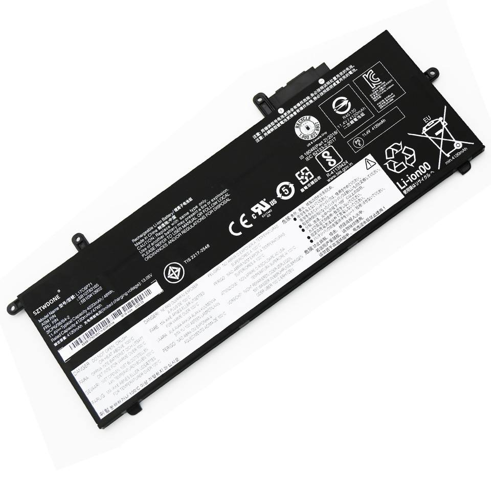 μπαταρία για Lenovo 01AV472 L17C6P71 SB10K97619 L17L6P71 SB10K97617 01AV470 συμβιβάσιμος - Πατήστε στην εικόνα για να κλείσει