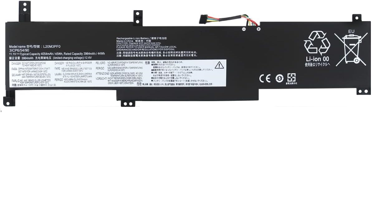 μπαταρία για Lenovo IdeaPad 3-15ADA6 3-17ADA6 3-14ALALC6 3-15ALC6 3-15IAU7 V14 V15 V17 G2-ITL G3-IAP G2-ALC G2-IJL συμβιβάσιμος