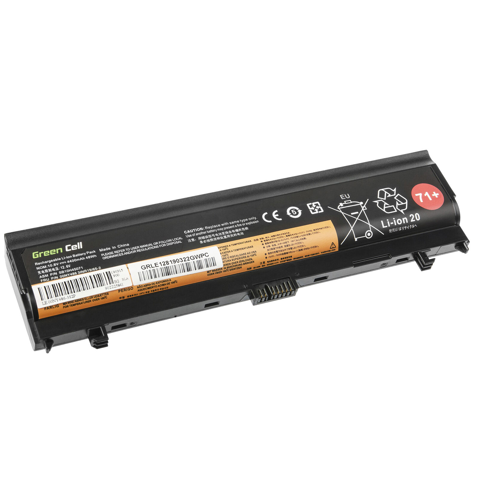 μπαταρία για Lenovo ThinkPad L570 20J8 20J9 20JQ 20JR συμβιβάσιμος - Πατήστε στην εικόνα για να κλείσει