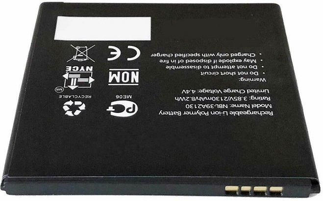 μπαταρία για 2130mAh 3.85V NBL-39A2130 TP-LINK Neffos Y5 TP802A TP802A-3 Li-ion συμβιβάσιμος