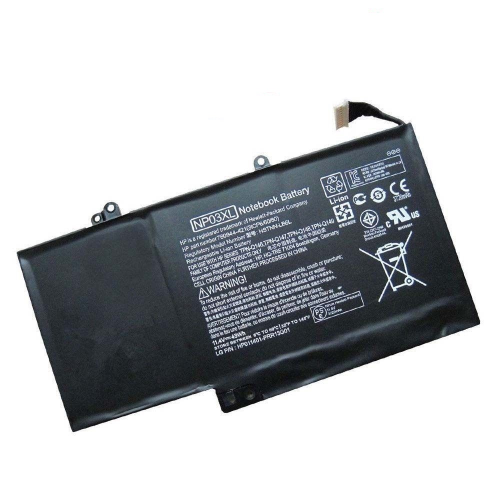 μπαταρία για 11.4V 3.9AH NP03XL HP Envy 15-u000ew Pavilion x360 13-A110DX 760944-421 συμβιβάσιμος