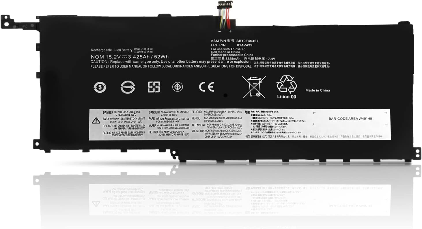 μπαταρία για ThinkPad X1 Yoga Gen1 Gen2 00HW029 01AV457 01AV441 01AV410 01AV444 01AV438 01AV438 01AV439 20FB 20FC 20FQ συμβιβάσιμος