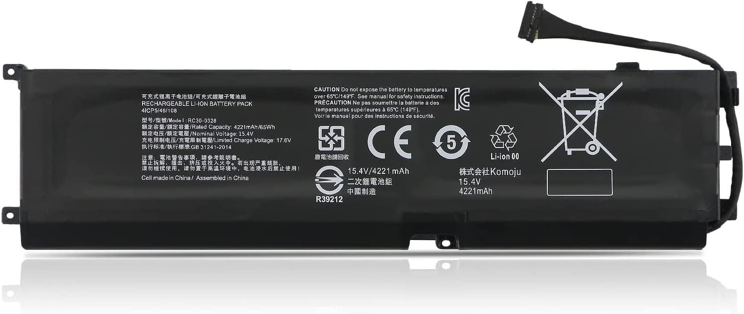 μπαταρία για RC30-0351 Razer Blade 15 Base 2020 2021 Rz09-0369X RZ09-35 συμβιβάσιμος