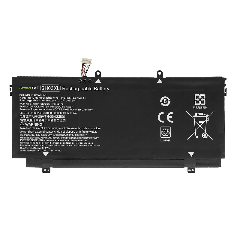 μπαταρία για HP Spectre x360 13-AC023DX 13-AC023TU 13-AC024NF 13-AC024TU συμβιβάσιμος