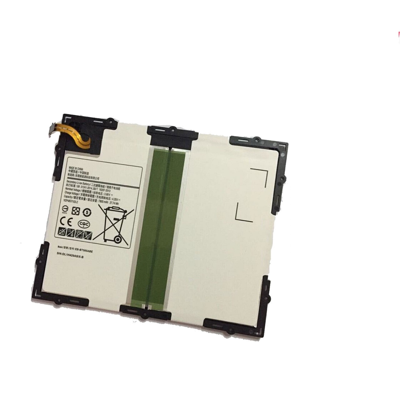 μπαταρία για Samsung Galaxy Tab A 10.1-Inch SM-T580 SM-T585 SM-T585C SM-P580 SM-T587 SM-T587P Tablet συμβιβάσιμος