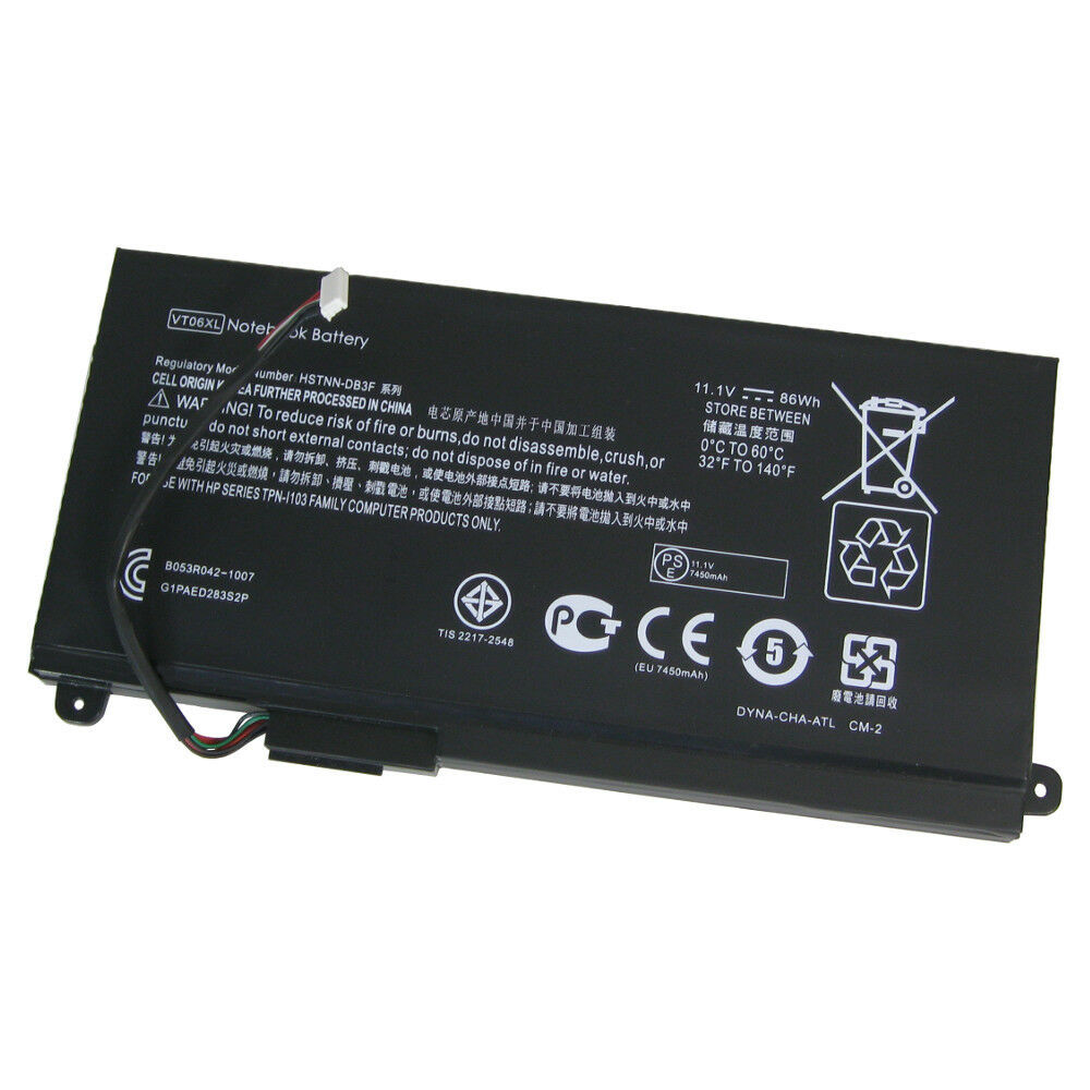 μπαταρία για HP 657240-171 657503-001 HSTNN-DB3F VT06 συμβιβάσιμος