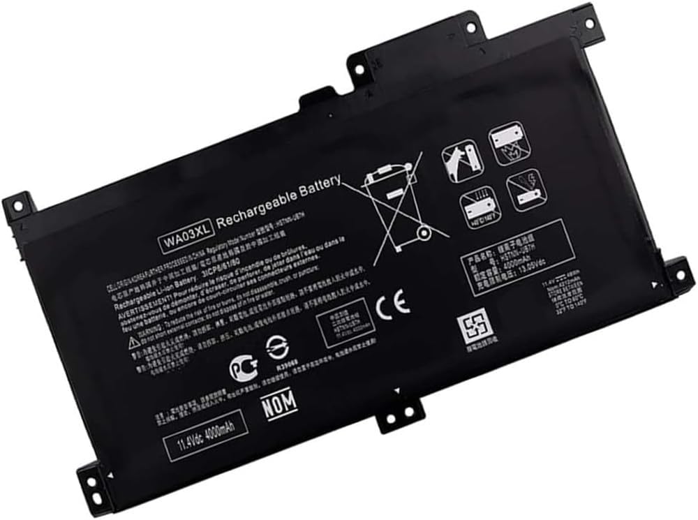 μπαταρία για WA03XL HP Pavilion X360 14-BA 15-BK 15-BR 15-BR001TX συμβιβάσιμος