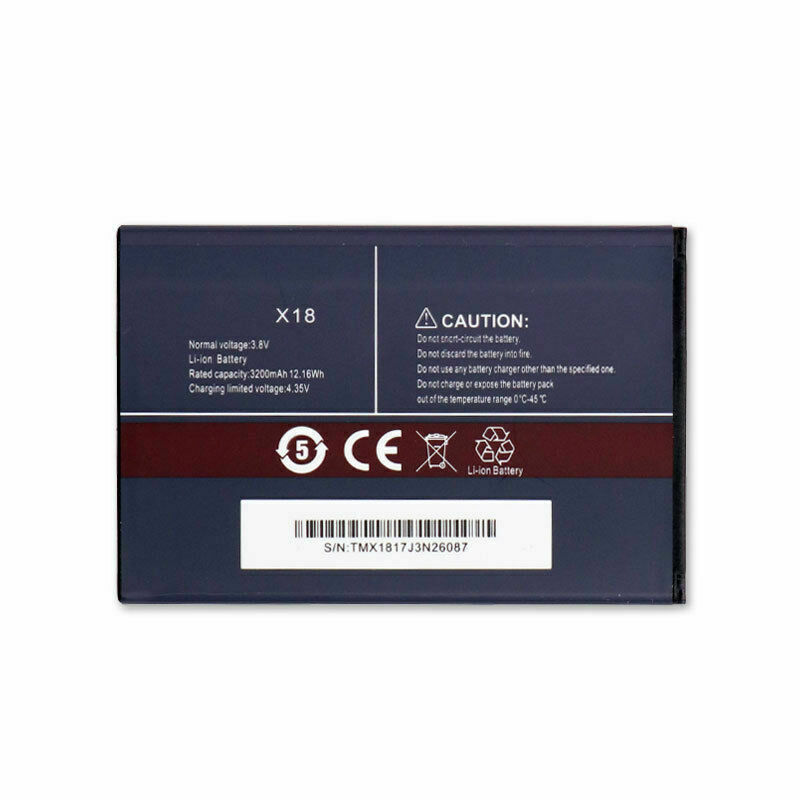 μπαταρία για 3200mAh Cubot x18 3.8V συμβιβάσιμος