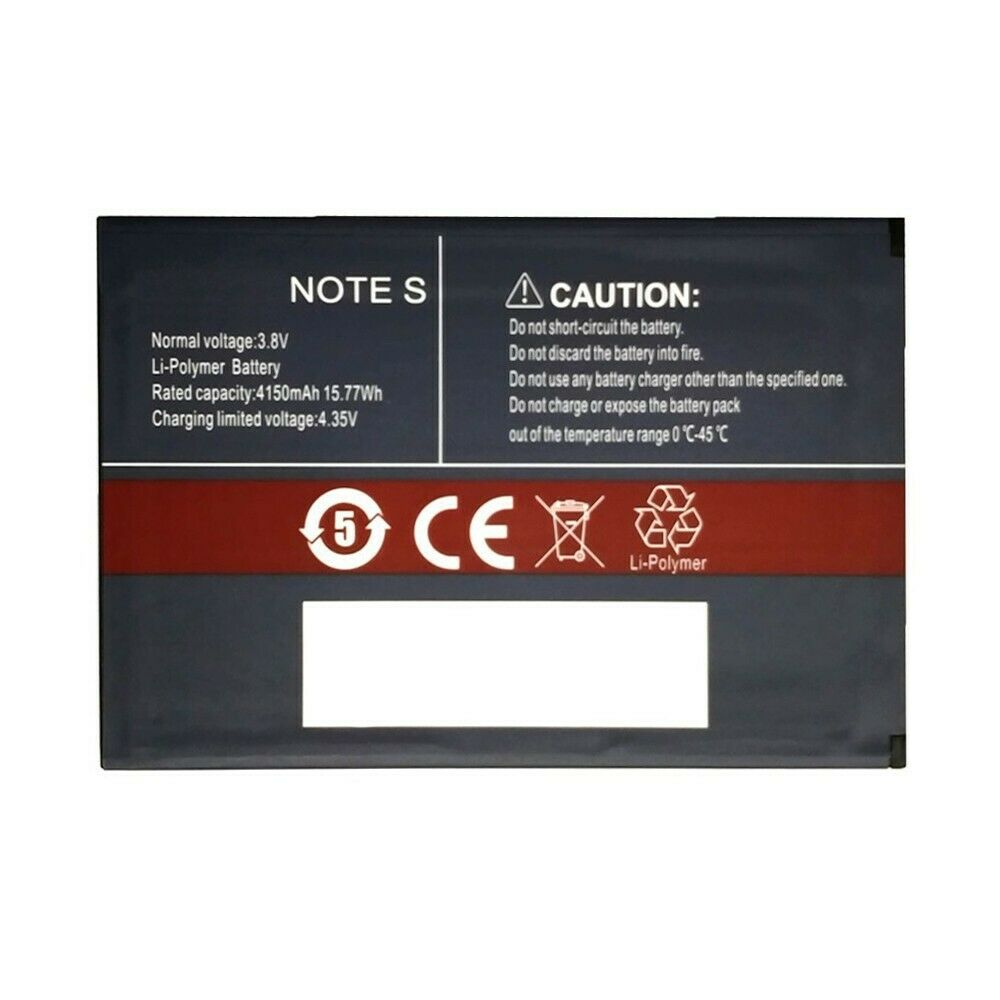 μπαταρία για CUBOT note S Smartphone Mobile Cell phone 3.8V 4150mAh/15.77Wh συμβιβάσιμος